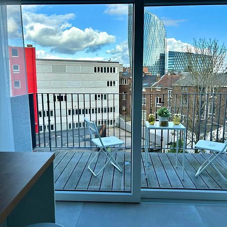 2 Bedrooms Luxury Apartment - Guillemins Liège Exterior foto